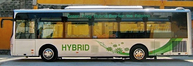 Makati Hybrid Bus. Larawan mula sa http://www.interaksyon.com/motoring/assets/2013/05/bus2.jpg